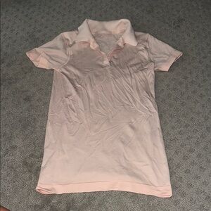 LULULEMON Pink Polo Shirt